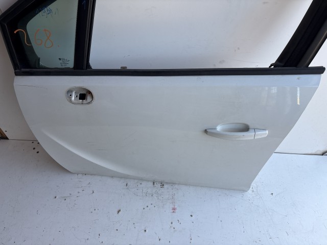12941 Opel Meriva B Bal első Ajtó Fehér