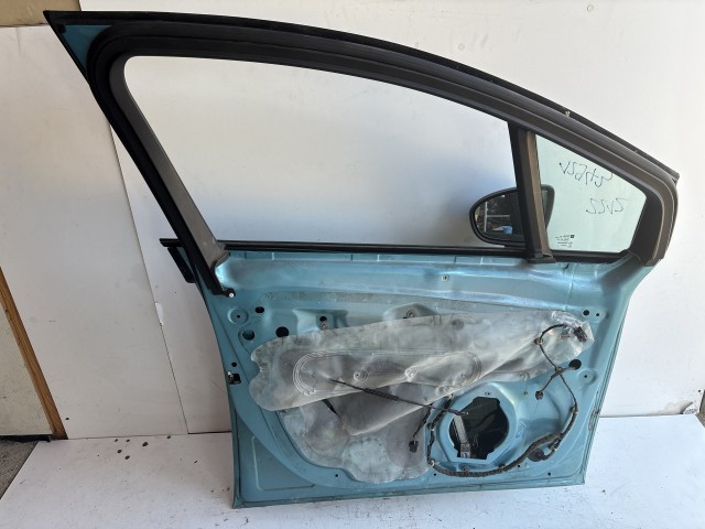 12943 Opel Meriva B Bal első  Ajtó Kék Z21z
