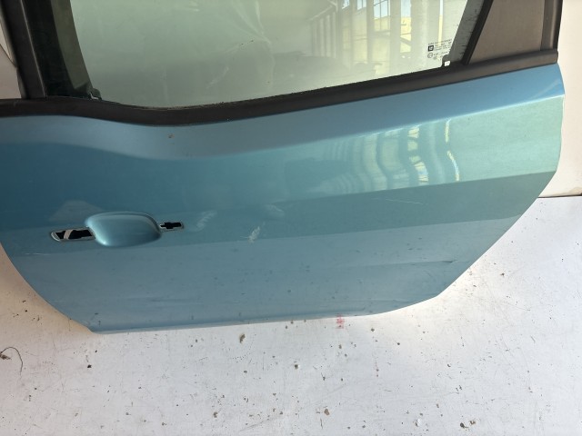 4433 Opel Meriva B Bal hátsó Ajtó Zöld Z21z