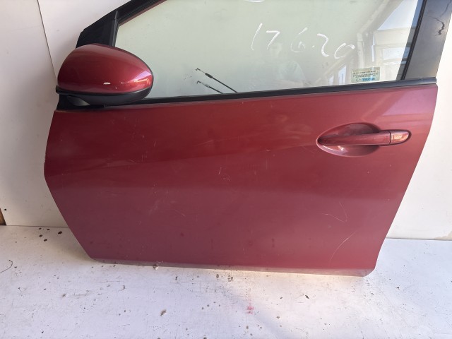12954 Mazda 2 Bal első  Ajtó Piros 