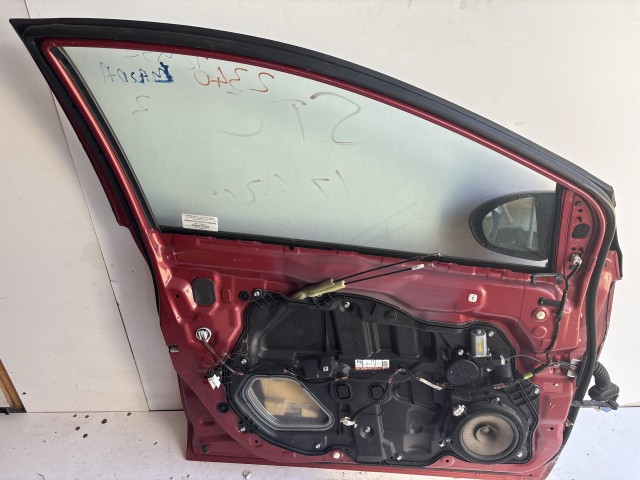 12954 Mazda 2 Bal első  Ajtó Piros 