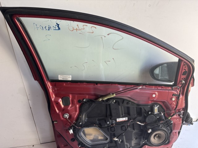 12954 Mazda 2 Bal első  Ajtó Piros 