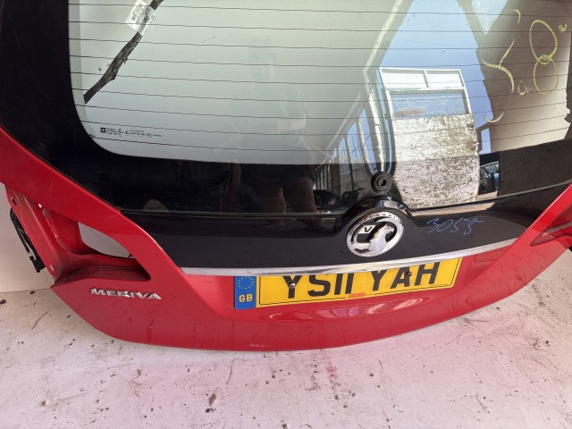 12979 Opel Meriva B Csomagtérajtó Piros