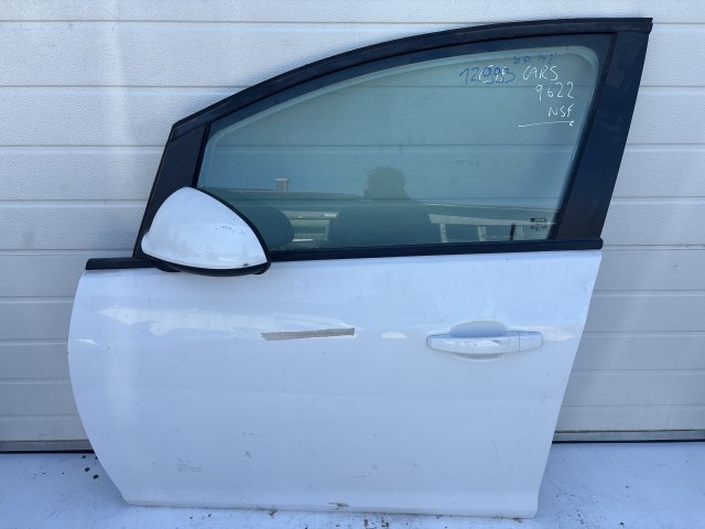 12993 Opel Astra J Bal első Ajtó Fehér
