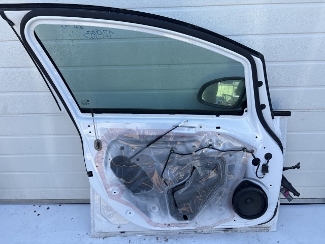 12993 Opel Astra J Bal első Ajtó Fehér