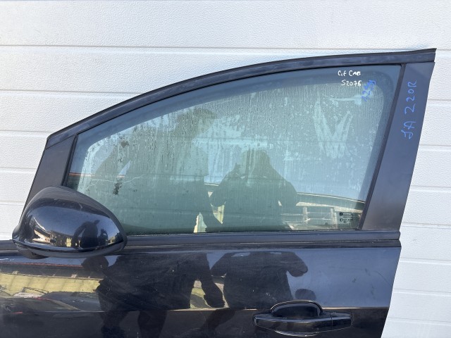 12999 Opel Astra J Bal első Ajtó Fekete z20r