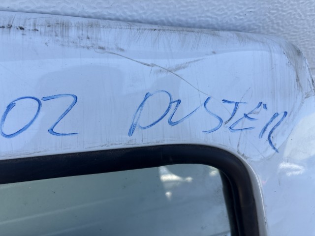 13002 Dacia Duster 2011 Ajtó Használt Bal hátsó Fehér 