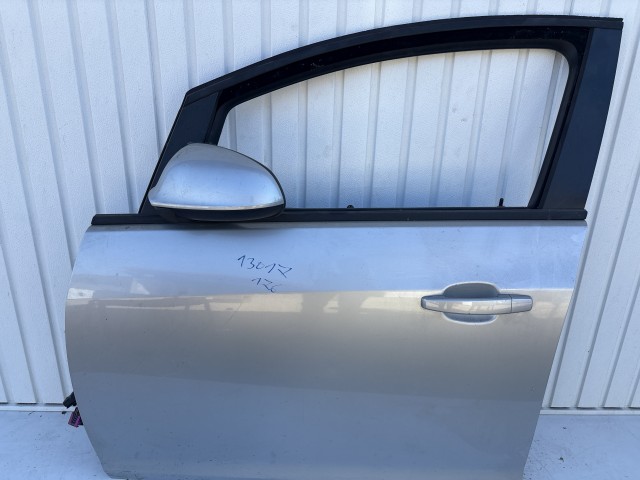 13017 Opel Astra J Bal első Ajtó Ezüst Z176