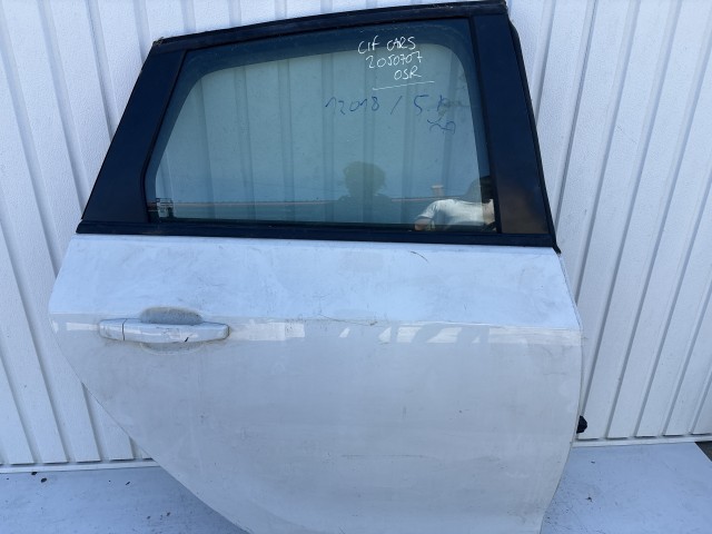 13018 Opel Astra J Jobb hátsó Ajtó Fehér 5 ajtós
