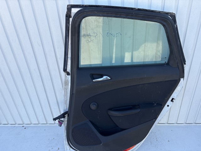 13018 Opel Astra J Jobb hátsó Ajtó Fehér 5 ajtós