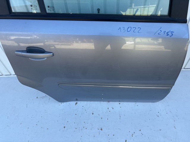 13022 Opel Zafira B Jobb hátsó Ajtó Ezüst Z163
