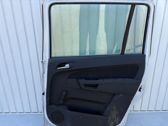 13025 Opel Zafira B Jobb hátsó Ajtó Fehér