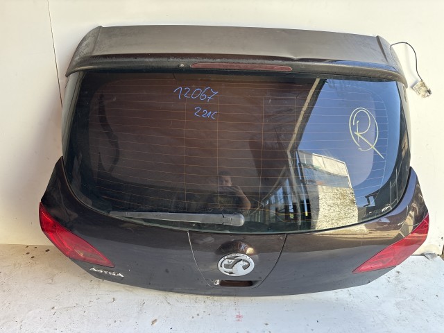 13067 Opel Astra J 2009-2015 Csomagtérajtó Használt Z41c Barna