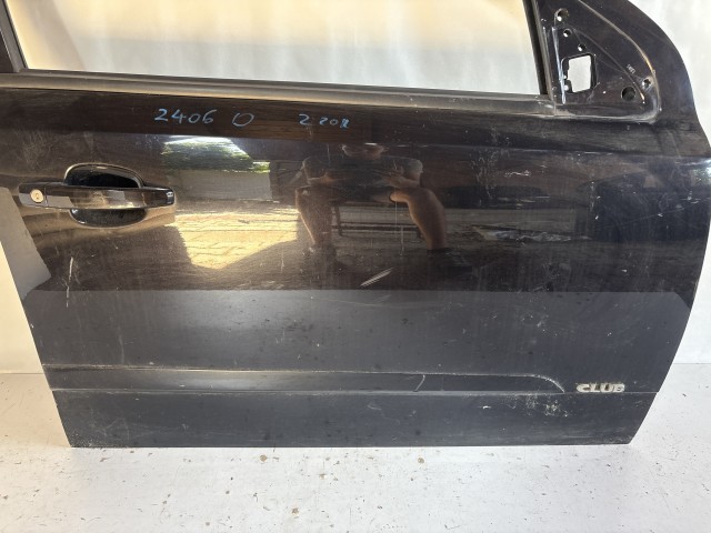13208 Opel Astra H Jobb első Ajtó Fekete  Z20R