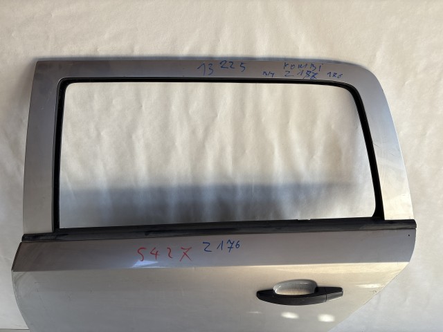 13225 Opel astra H kombi Bal hátsó Ajtó Szürke Z176