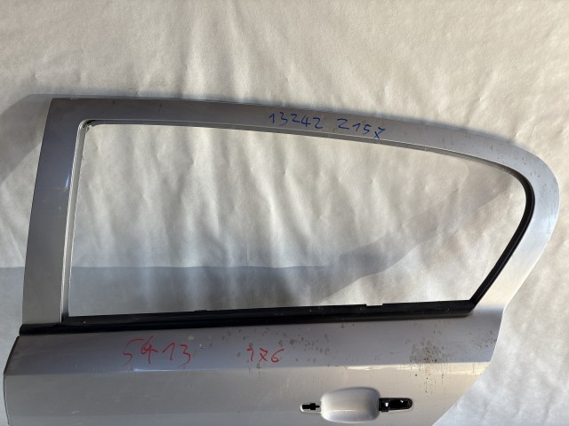 13242 Opel H astra Bal hátsó Ajtó Szürke Z157 5 ajtós