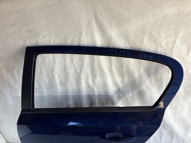 13252 Opel H astra Bal hátsó  Ajtó Használt Kék Z21b 5 ajtós