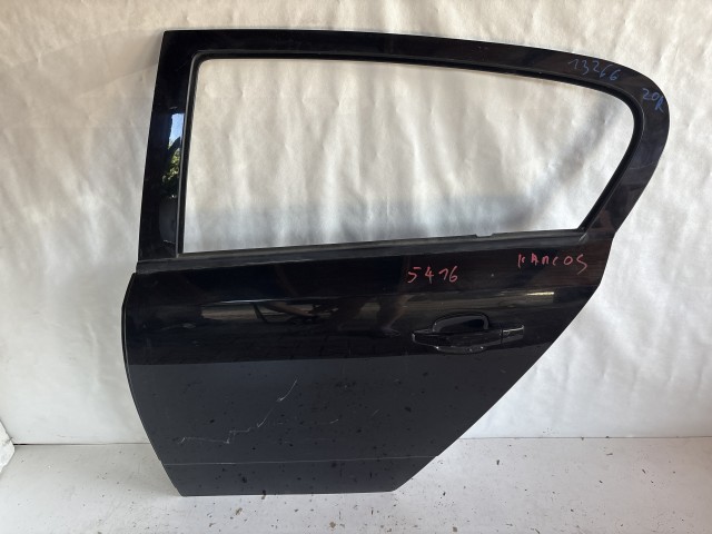 13266 Opel Astra H Bal hátsó Ajtó Fekete Z20r 5 ajtós