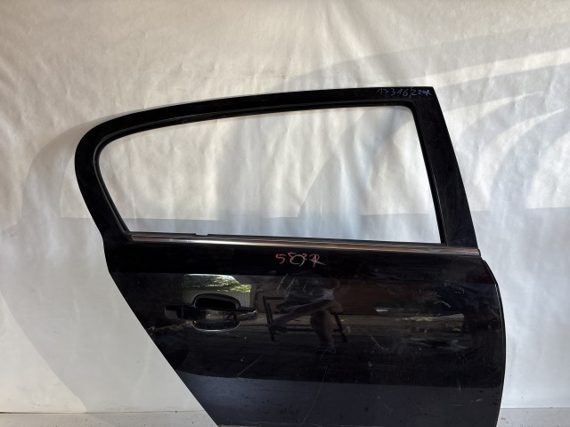 13316 Opel H astra Jobb hátsó Ajtó Fekete Z20r 5 ajtós