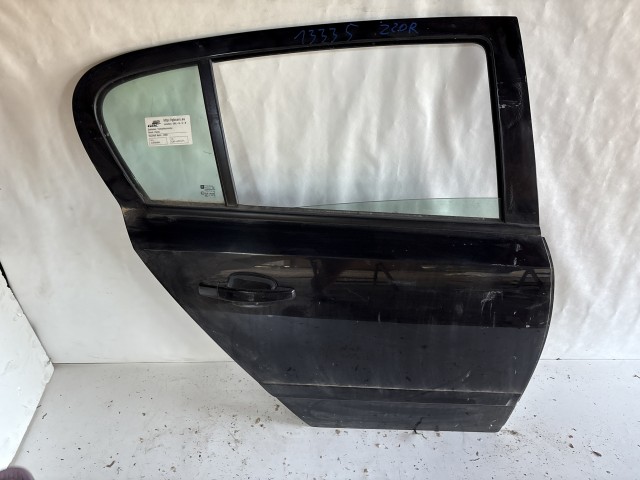 13335 Opel H astra Jobb hátsó  Ajtó Fekete Z20r 5 ajtós