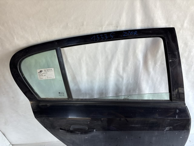 13335 Opel H astra Jobb hátsó  Ajtó Fekete Z20r 5 ajtós