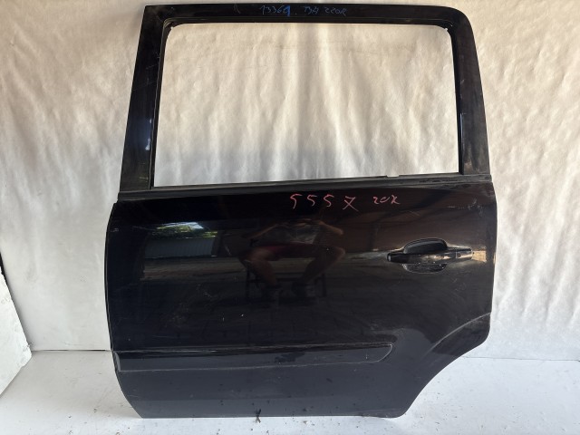 13361 Opel Zafira B 2005-2014 Bal hátsó Ajtó Fekete Z20R
