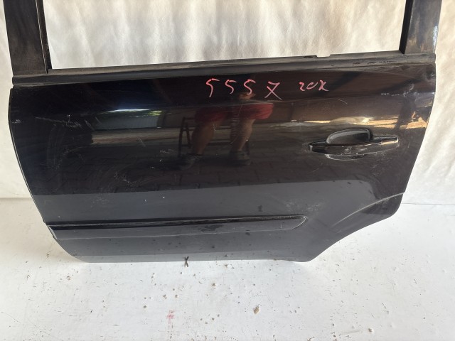 13361 Opel Zafira B 2005-2014 Bal hátsó Ajtó Fekete Z20R