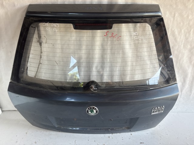 13364 Skoda Fabia 1999-2007 Csomagtérajtó Használt  Kék