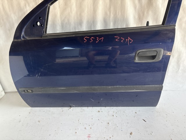 13363 Opel Astra G 1998-2008 Bal első ajtó  Z21B Kék