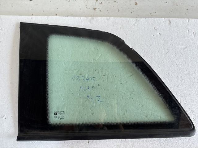 Opel Zafira B 2005-2014 Bal C Oszlop Oldalablak Üveg Használt