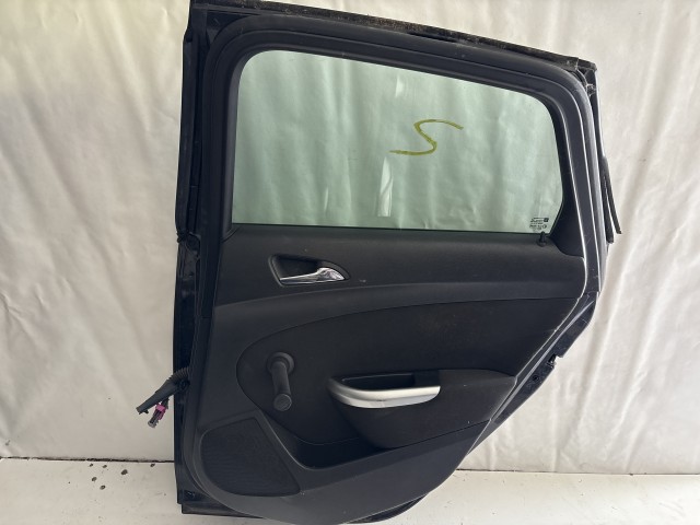 3627 Opel Astra J Jobb hátsó Ajtó Fekete Z20r