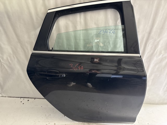 13474 Opel Astra J Jobb hátsó Ajtó Fekete Z20r 5 ajtós