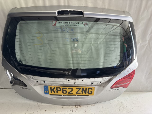 13479 Opel Meriva B 2010-2017 Csomagtérajtó Használt Z176 Ezüst
