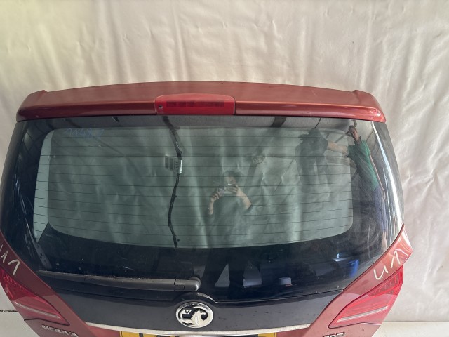 13487 Opel Meriva B 2010-2017 Csomagtérajtó Használt Bordó