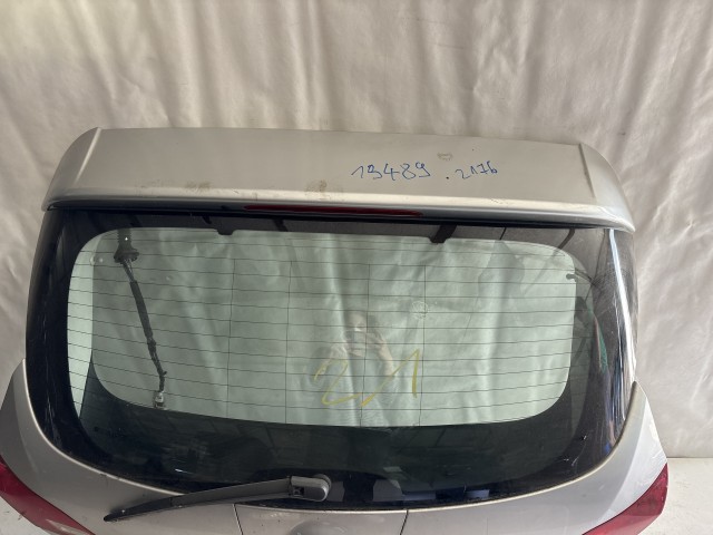 13489 Opel Astra J 2009-2015 Csomagtérajtó Használt Z176 Ezüst 5 ajtós
