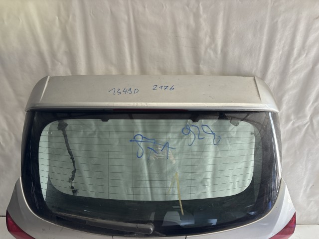 13490 Opel Astra J 2009-2015 Csomagtérajtó Használt Z176 Szürke 5 ajtós