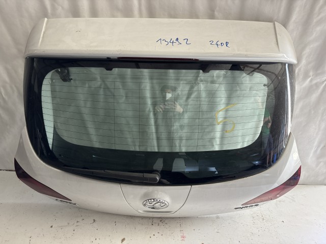 13492 Opel Astra J 2009-2015 Csomagtérajtó Használt Z40r Fehér 5 ajtós