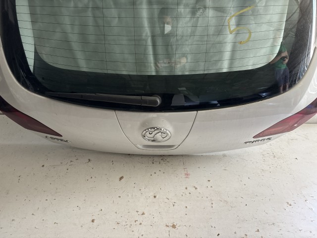 13492 Opel Astra J 2009-2015 Csomagtérajtó Használt Z40r Fehér 5 ajtós