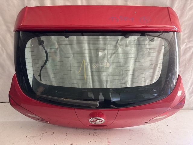 13501 Opel Astra J 2009-2015 Csomagtérajtó Piros 5 ajtós
