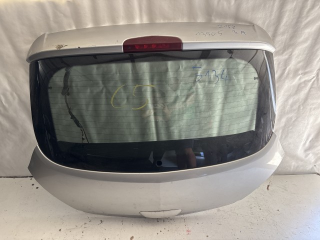 13505 Opel Corsa D 2006-2014 Csomagtérajtó Z157 Ezüst 3 ajtós