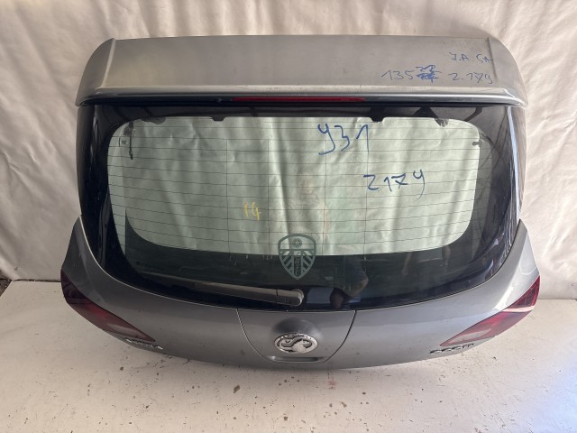13522 Opel Astra J 2009-2015 Csomagtérajtó Használt  Ezüst z179 5 ajtós