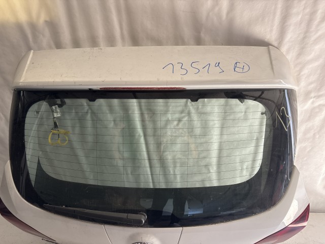 13519 Opel Astra J 2009-2015 Csomagtérajtó Fehér 5 ajtós