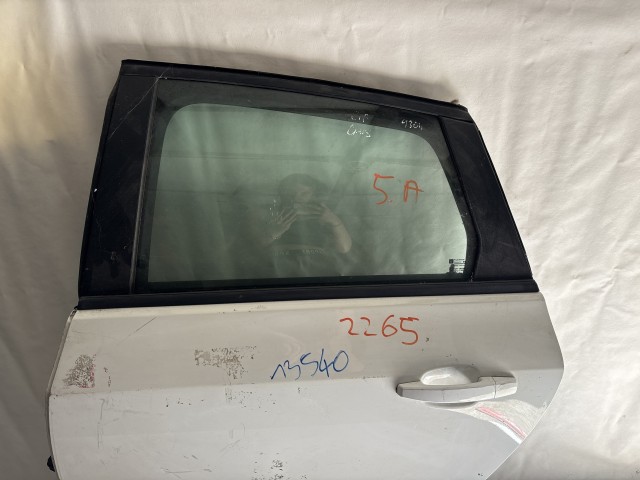 13540 Opel Astra J Bal hátsó Ajtó Fehér 5 ajtós