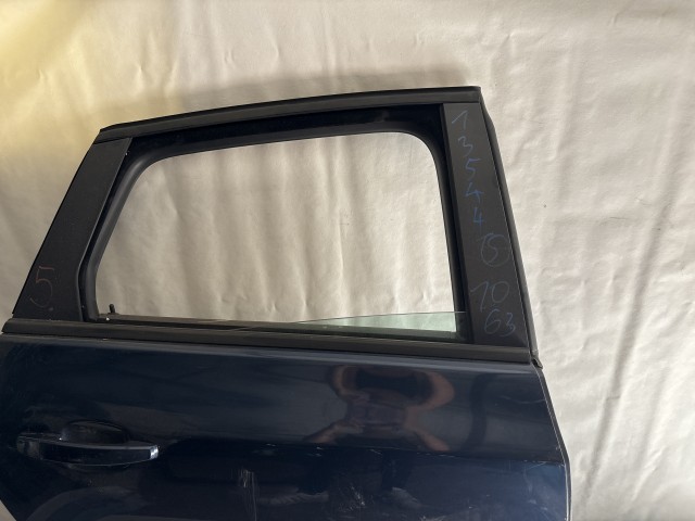 13544 Opel Astra J Jobb hátsó Ajtó KÉK 5 ajtós