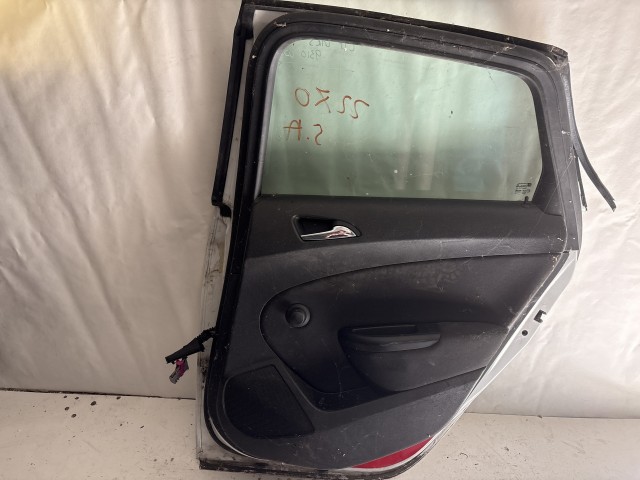 13546 Opel Astra J Jobb hátsó Ajtó Fehér 5 ajtós