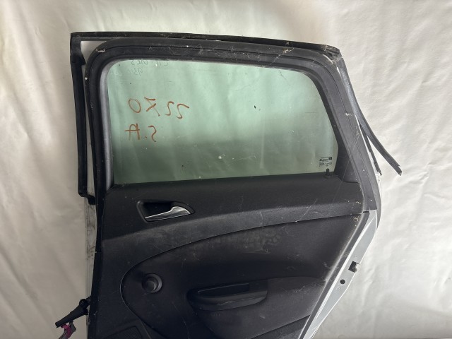 13546 Opel Astra J Jobb hátsó Ajtó Fehér 5 ajtós