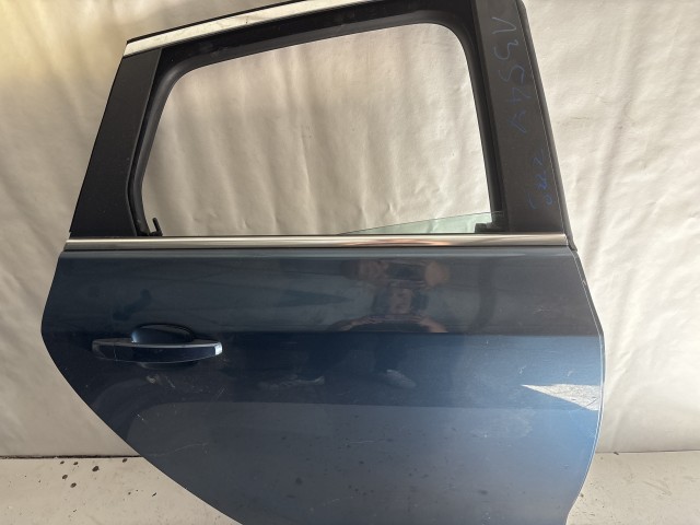 13547 Opel Astra J Jobb hátsó Ajtó Z22s Kék 5 ajtós