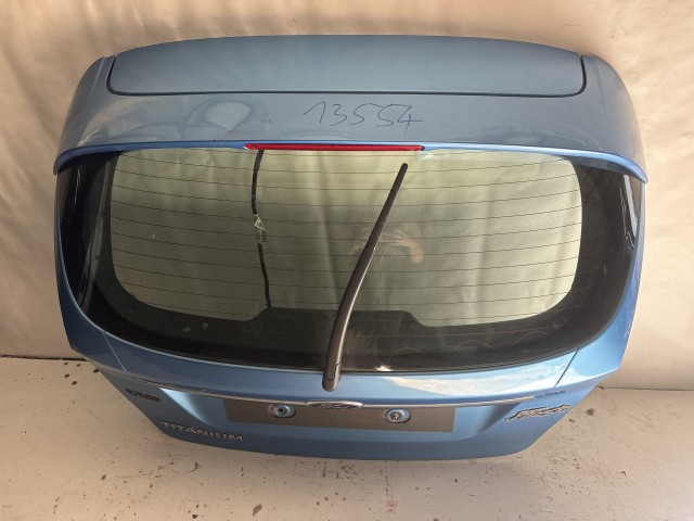 13554 Ford Fiesta Mk6 2008-2019 Csomagtérajtó Használt  Kék a képen látható sérüléssel