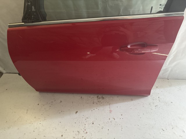 13563 Opel Astra J Bal első Ajtó Piros