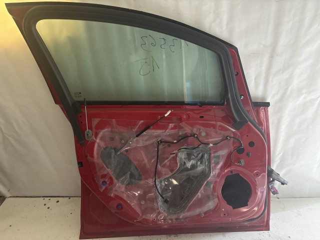 13563 Opel Astra J Bal első Ajtó Piros